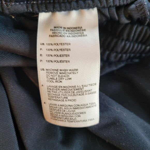 ADidas Womens Track‎ Pants Large Blue 3 Stripe Retro Y2K Athleisure Retro 17420 - Picture 4 of 13